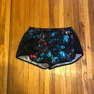 Multi-colored athletic shorts